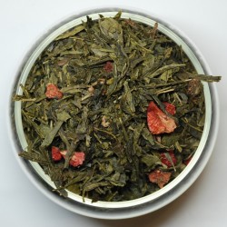 Sencha Truskawkowo-Śmietankowa